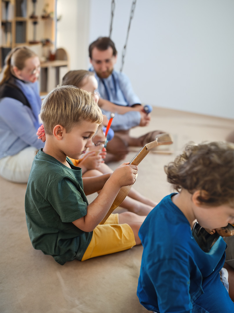 Taller de armado de instrumentos musicales